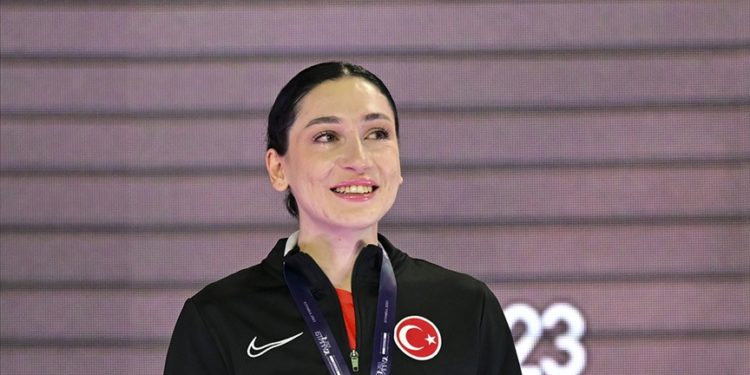 Mili atlet Tuğba Danışmaz, Finlandiya'da ikinci oldu