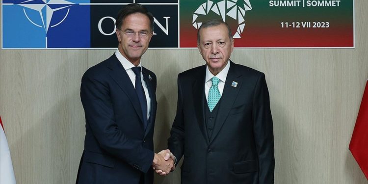 Cumhurbaşkanı Erdoğan, Hollanda Başbakanı Rutte ile bir araya geldi