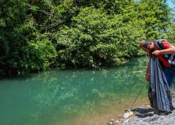 Sapanca Gölü ve çevresi atıklardan temizlendi