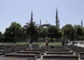 İstanbul'un tarihi ve turistik yerleri bayramın ardından sakin bir gün geçiriyor
