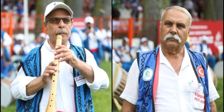 "Zurnacı kardeşler" Kırkpınar çayırında yarım asırdır pehlivanları coşturuyor