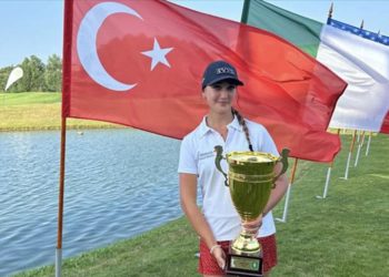 Milli golfçü Deniz Sapmaz, Macaristan'da kadınlar kategorisinde şampiyon oldu
