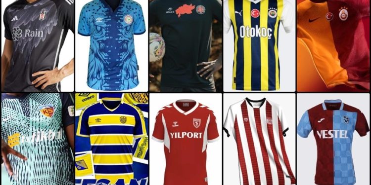 Süper Lig’de takımlar yeni sezon formalarıyla sahaları renklendirecek