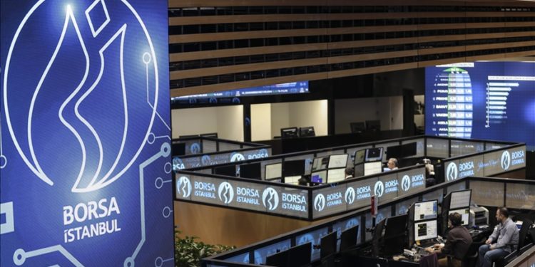 Borsa günün ilk yarısında rekor seviyeyi gördü
