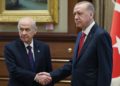 Cumhurbaşkanı Erdoğan, MHP Genel Başkanı Bahçeli ile görüştü