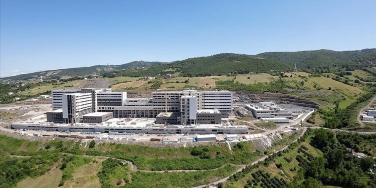 Samsun Şehir Hastanesi inşaatı sürüyor