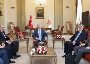 TBMM Başkanı Kurtulmuş: Başkenti Kudüs olan bir Filistin devleti kurulana kadar mücadele devam edecektir