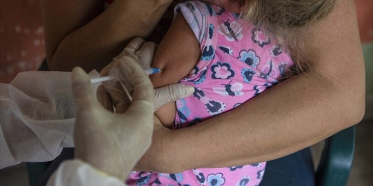 Çocuklarda aşılanma sayısı Kovid-19 salgını sonrası tekrar artmaya başladı