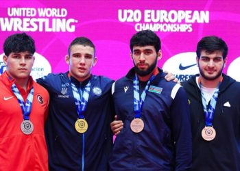 Milli güreşçiler, 20 Yaş Altı Avrupa Şampiyonası'nda 3 madalya kazandı