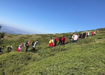 Ilgaz Dağı 15 Temmuz Şehitler ve Milli İrade Tırmanışı yapıldı