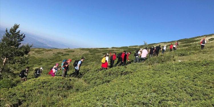 Ilgaz Dağı 15 Temmuz Şehitler ve Milli İrade Tırmanışı yapıldı