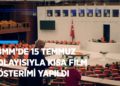 TBMM'de 15 Temmuz Demokrasi ve Milli Birlik Günü dolayısıyla kısa film gösterimi yapıldı