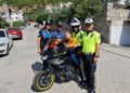 Muğla'da engelli çocuğun polis motosikletine binme hayali gerçekleşti
