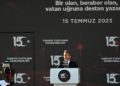 15 Temmuz milletin zaferinin adıdır