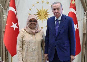 Cumhurbaşkanı Erdoğan, BM Habitat İcra Direktörü Sharif'i kabul etti