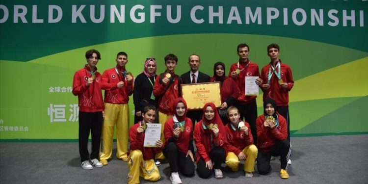 Milli wushucular, Dünya Şampiyonası'nda takım halinde şampiyon oldu