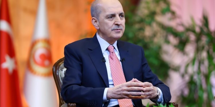 TBMM Başkanı Kurtulmuş, BM Barış Gücü'nün KKTC'deki Pile-Yiğitler yolu inşaatına müdahalesini kınadı