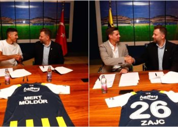 Fenerbahçe, Mert Müldür ve Miha Zajc ile sözleşme imzaladı