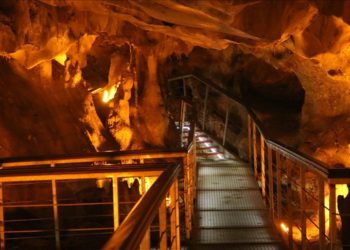 Ankara'nın Gölbaşı ilçesindeki Tulumtaş Mağarası ziyarete açıldı