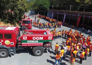 Orman yangınlarına “gönüllü” kalkanı