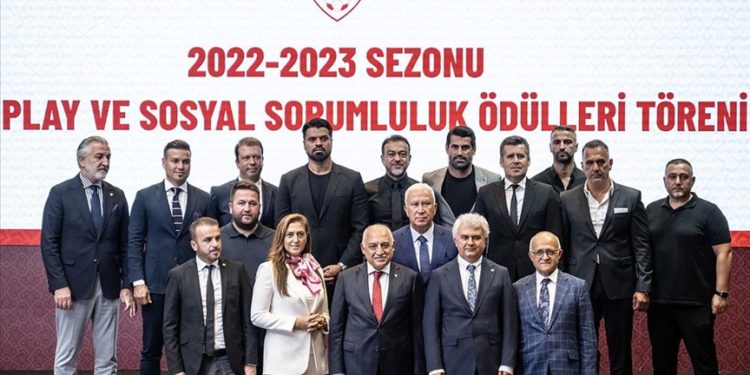 2022-2023 sezonu Fair Play ve Sosyal Sorumluluk Ödülleri Töreni düzenlendi