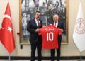 TFF Başkanı Büyükekşi'den Milli Eğitim Bakanı Yusuf Tekin'i ziyaret