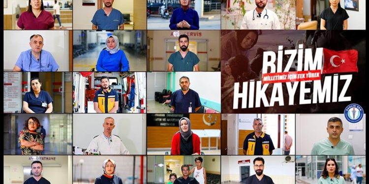 Sağlık-Sen'den sağlık çalışanlarının depremdeki fedakarlıklarını anlatan "Bizim Hikayemiz" belgeseli