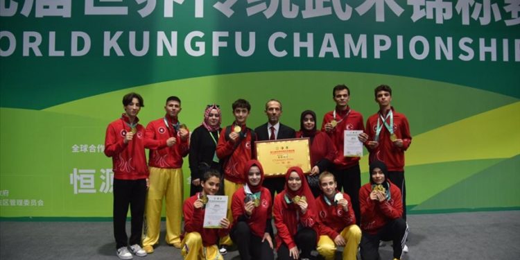 Milli wushucular, Dünya Şampiyonası'nda takım halinde şampiyon oldu