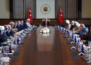 Cumhurbaşkanı Erdoğan, Müslüman Alimler Heyeti'ni kabul etti