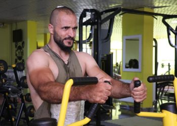 İnşaattan düşerek bedensel engelli olan Ağrılı Halit sporla hayata tutunmaya çalışıyor