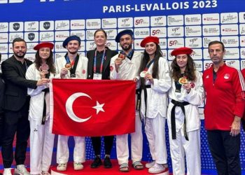 Milli para tekvandocular, Paris'te 5 madalya kazandı