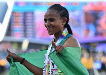 Etiyopyalı atlet Gudaf Tsegay, kadınlar 5000 metrede dünya rekoru kırdı