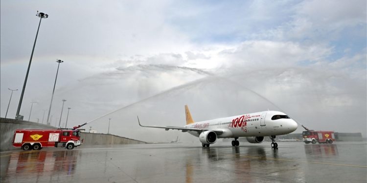 Pegasus, 100. uçağı “Cumhuriyet”i teslim aldı