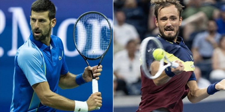 ABD Açık'ta tek erkekler finalinde Djokovic ile Medvedev karşılaşacak