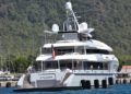 Süper yat "Mogambo" Marmaris'te