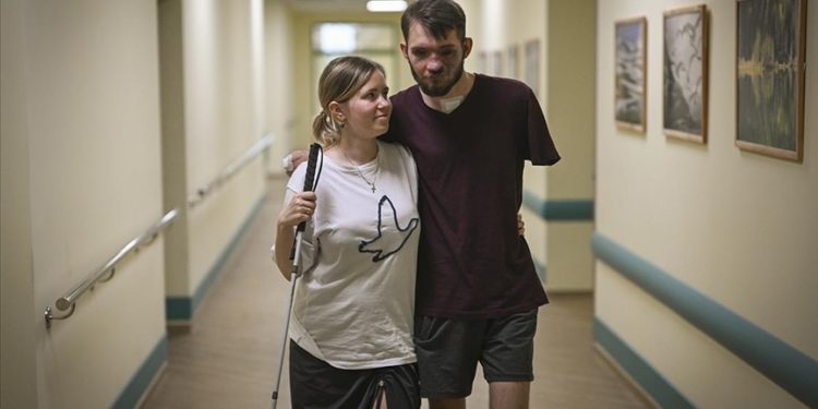 Savaşta uzuvlarını kaybeden Ukraynalı asker, ülkesinde özgürce yaşamak istiyor