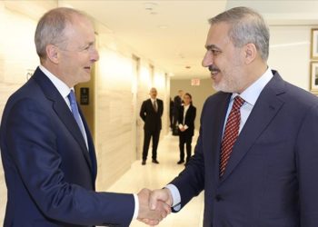 Dışişleri Bakanı Fidan, New York'ta İrlandalı mevkidaşı ile görüştü