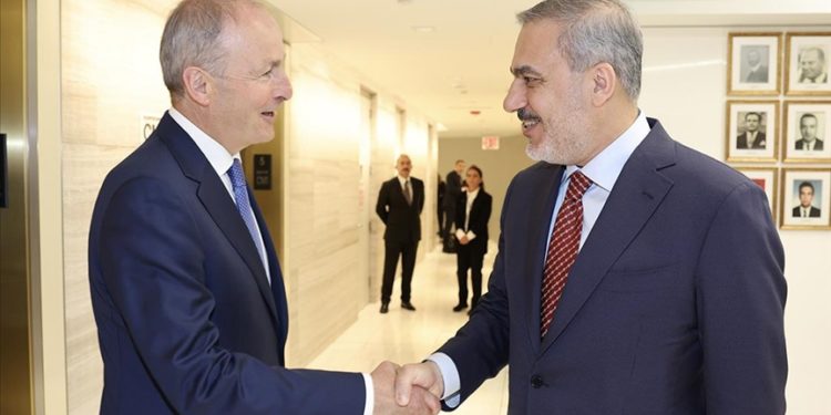 Dışişleri Bakanı Fidan, New York'ta İrlandalı mevkidaşı ile görüştü