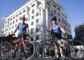 Kıbrıs Türkü polis ve İngiliz meslektaşı, kanserli çocuklar için İngiltere’den KKTC’ye pedal çevirecek