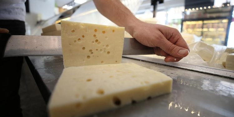 Balıkesir’in “ağlayan” tescilli peyniri 120 günde olgunlaşıp sofralara geliyor