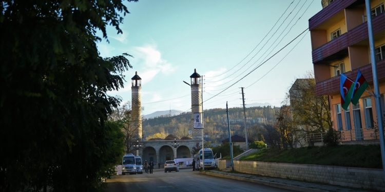Ermenistan silahlı kuvvetlerine bağlı birliklerin saldırısında Şuşa'da 1 sivil öldü