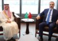 Dışişleri Bakanı Fidan, Suudi mevkidaşı Bin Ferhan ile görüştü