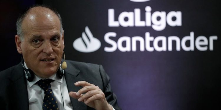 LaLiga Başkanı Tebas: İspanya, modern futbolun en büyük itibar krizini yaşıyor