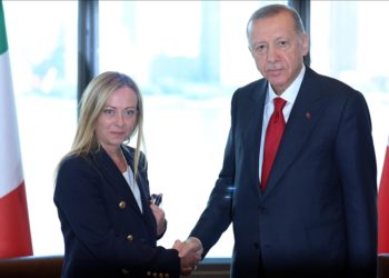 Cumhurbaşkanı Erdoğan İtalya Başbakanı Meloni'yi kabul etti