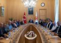 TBMM Başkanı Kurtulmuş, BiSAV heyetini kabul etti