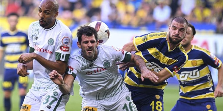 Ankaragücü ile Konyaspor berabere kaldı