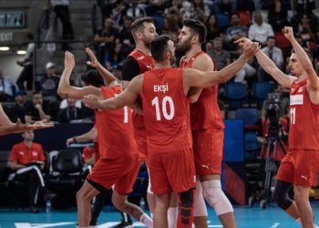 A Milli Erkek Voleybol Takımı CEV Avrupa Şampiyonası'nda son 16 turunda