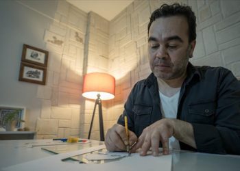 Kağıt oyma sanatçısı Sinan Kanmaz, alanında ustalar yetiştirmeyi amaçlıyor