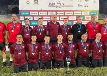 Down Sendromlu Özel Futsal Milli Takımı, üst üste ikinci kez Avrupa'da tarih yazdı