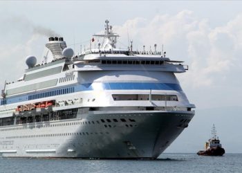 Panama bandıralı kruvaziyer "Astoria Grande" Sinop seferlerini sürdürdü